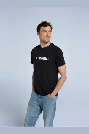 Animale Mens Leon Relaxed 100% Cotton T-ShirtXL