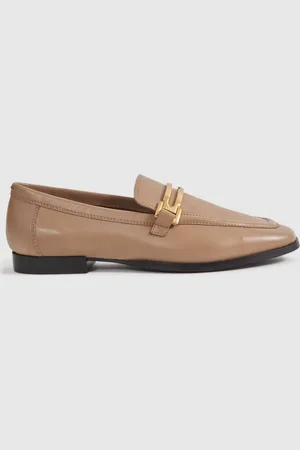 Reiss Angela Læder afrundede Loafers