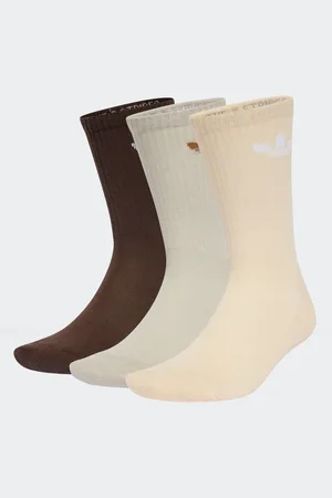 adidas Original Trefoil Crew Socks 3 PackUK 6.5 - 8