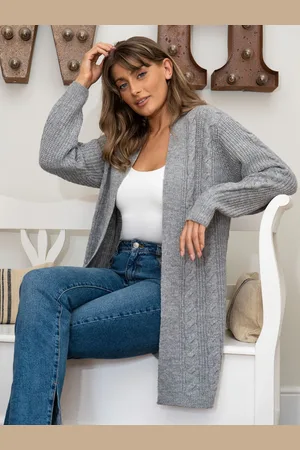 Threadbare Dame Rozanna Cable Detail Cardigan40