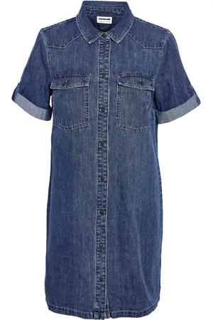Noisy May 100% Cotton Utility Denim Dress42