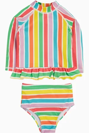 Frugi Lyserød Waverley Rash Vest Sæt5662cm