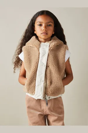 Reiss Kara Reversible Quilted Borg Gilet11 - 12 år (146 - 152cm)