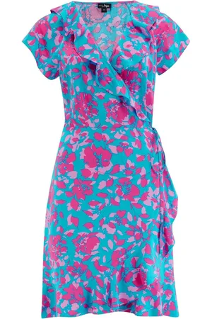 Pour Moi Frill Wrap Woven Beach Kjole38