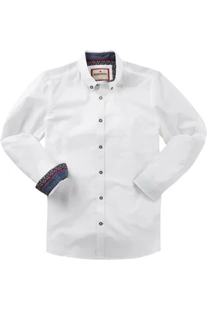 Joe Browns 100% Cotton Classic Button Down Collar Oxford Shirt with Floral TrimsM