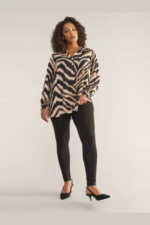 Evans Cotton Elastane Full Length Leggings48 L29