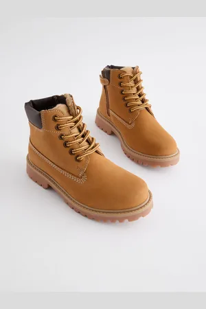 Next Leather Work Boots