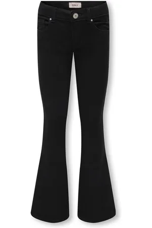 ONLY Flare Leg Jeans med justerbar talje6 år (116cm)