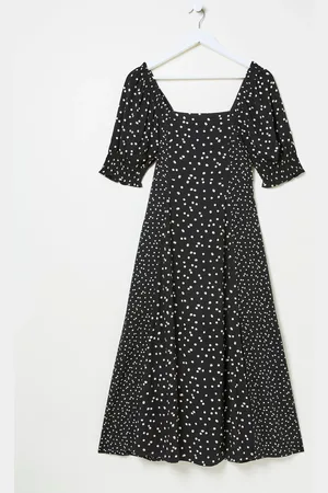 Fat Face Bloom Polka Dot Midi Dress44