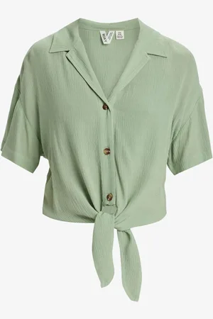 Roxy Salty Sweet Short Sleeve Crop Shirtsmall