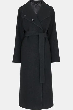 Whistles Morgan Højhalset Sort Coat40