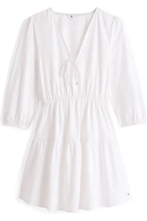 Tommy Hilfiger Poplin Mini 100% Organic Cotton Dresslarge