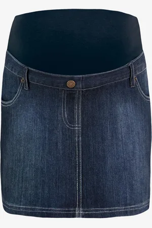 JoJo Maman Bébé Maternity Denim Mini Skirt46