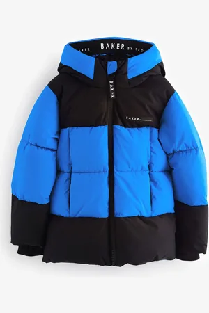 Ted Baker Vandafvisende Colourblock Polstret frakke3 - 4 år (98 - 104cm)