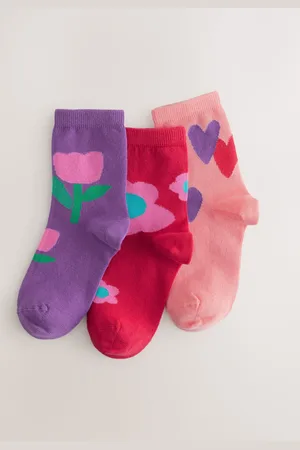 Next Cotton Rich Ankle Socks 3 PackUK 6 - 8.5