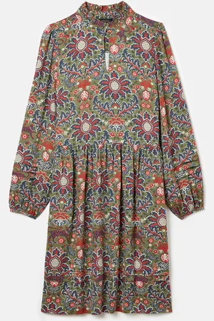 Joules Petunia Frill Neck Kjole48