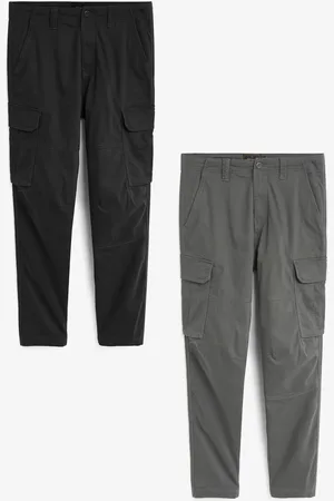 Next Cotton Rich Stræk Cargo Bukser 2 Pakke40W x 33L (UK 40 L)