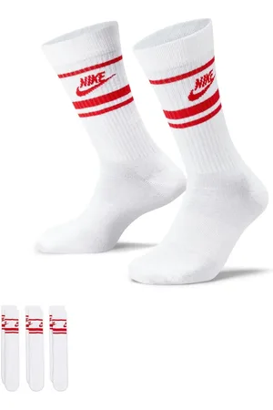 Nike Sportstøj Everyday Det essentielle Hvid Crew Sokker 3 PakkeXL