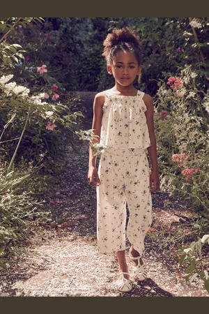 Laura Ashley Ditsy Floral Top and Trousers Set146152cm