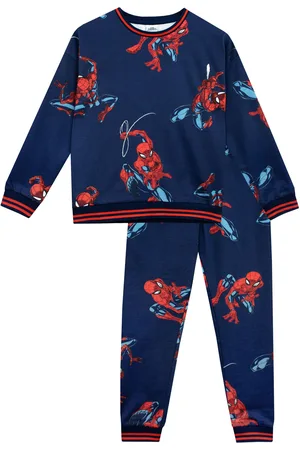 Character Spiderman 100% Cotton Sweatshirt & Joggers Set6 - 7 år (116 - 122cm)