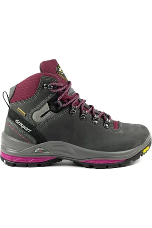 Grisport Womens Grey Glide Waterproof and Breathable Hiking Bootseu37