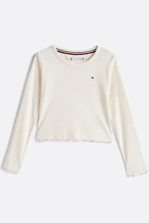 Tommy Hilfiger Super Slim Long Sleeve Knit Top10 år (140cm)