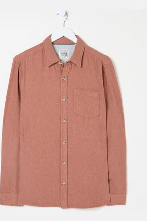Fat Face FatFace 100% Cotton Long Sleeve Brushed Shirt4XL høj