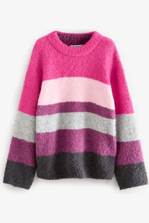 Next Boucle Knitted Crew Neck JumperXL almindelig