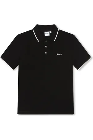 HUGO BOSS 100% Cotton Short Sleeved Logo Polo Shirt14 år (164cm)