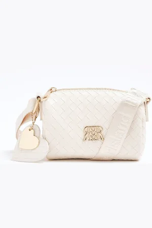River Island Girls Weave Cross-Body BagEn