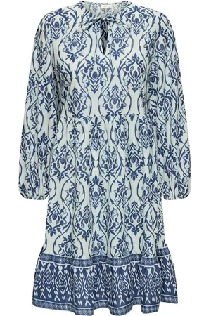JDY Floral Border Print Smock DressXL 16