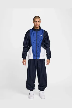 Nike Club Woven Colour Block Tracksuitmedium