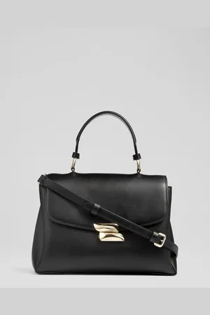 LK Bennett Darcie Leather Top Handle Cross-Bodyen