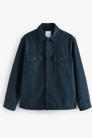 Next Twin Pocket Shacket Overshirt with Wool3XL