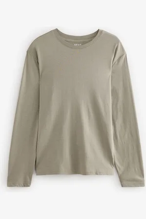 Next Langærmet Rund hals 100% Bomuld T-shirtXL