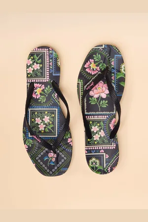Joules Sunvale Flip Flops med trykeu38