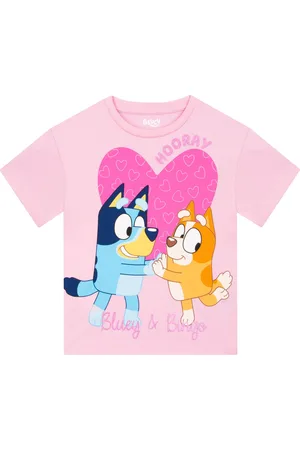 Character 100% Cotton Bluey T-Shirt4 - 5 år (104 - 110cm)
