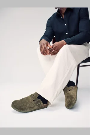 Next Suede Mules