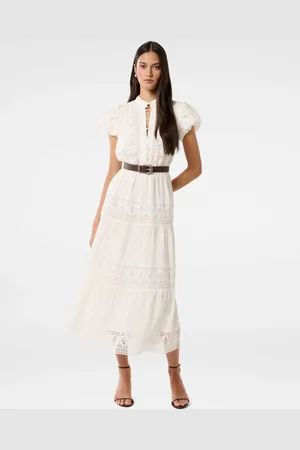 Forever New Amy Belted Trim Midi Dress34