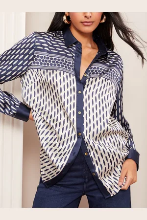Friends Like These Satin Button Through Shirt38