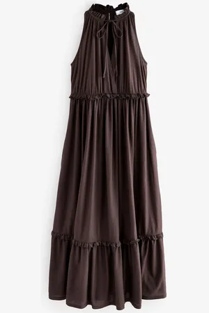 Next Tiered Jersey 100% Cotton Maxi Dress44