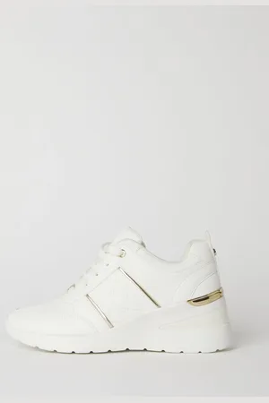 Lipsy London Chunky Wedge Lace-Up Trainers