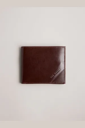 Ted Baker Prugs Embossed Corner Leather Bifoldonesize