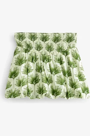 Next 100% Cotton Bubble Hem Mini Skirt36