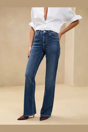 Lipsy London Slim Høj talje Flare Jeans36