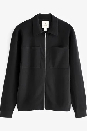 Next Relaxed Fit 100% Cotton Twin Pocket Knit ShacketXL