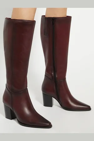 Dune Silahs Smart Western Knee High Støvler