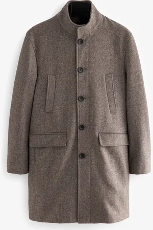 Next Wool Blend Mock Vest Sildebenspolstret frakkeS