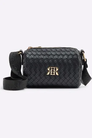 River Island Girls Weave Cross-Body BagEn