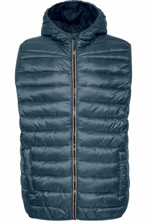 Blend Coat Hooded GiletXL